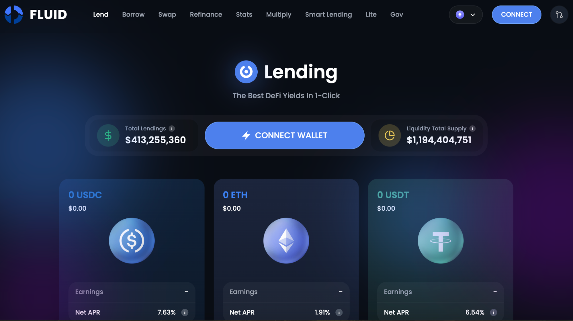 Fluid Protocol Smart Debt Smart Collateral feature