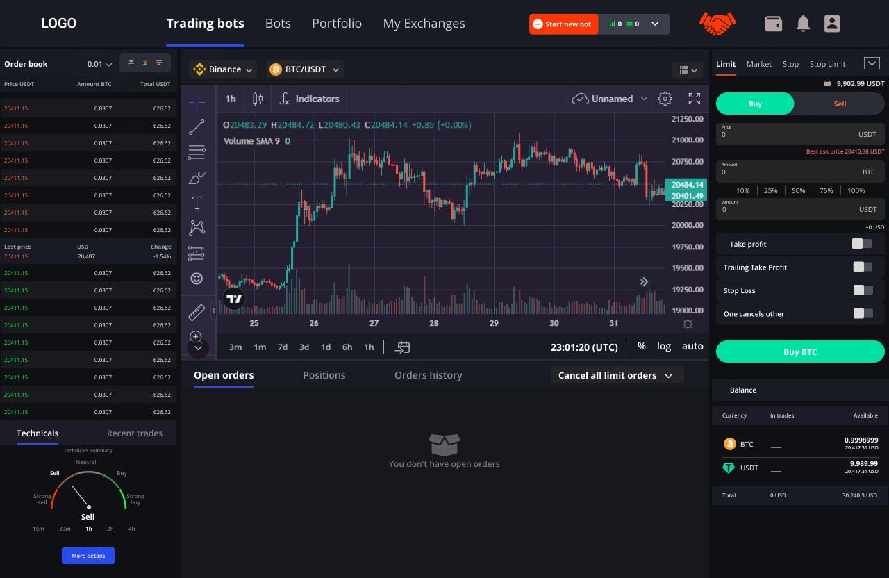 high frequency trading bots crypto